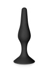 Plug anal noir ventouse 15cm - Love Shop Avenue