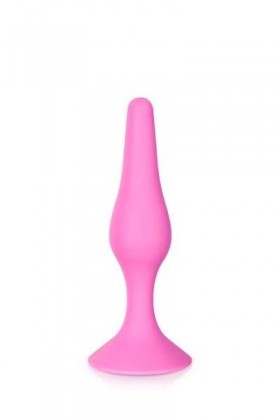 PLUG ANAL ROSE AVEC VENTOUSE 12,5CM