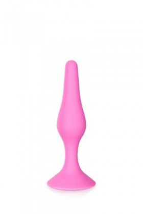 PLUG ANAL ROSE AVEC VENTOUSE 11.5CM