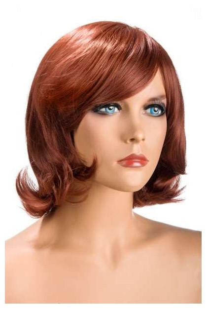 PERRUQUE VICTORIA MI-LONGUE ROUSSE