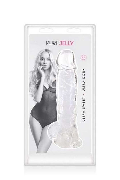 GODE JELLY TRANSPARENT XL 22CM