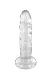 GODE TRANSLUCIDE EN JELLY 18CM