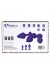 BIBI BUTT PLUG SET 3 PCS PURPLE