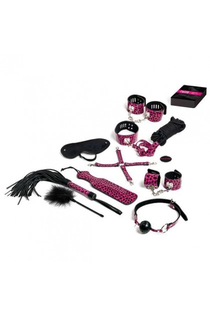 JEU BONDAGE MAÎTRE ET ESCLAVE FUCHSIA (NL-EN-DE-FR-ES-IT-SE-NO-PL-RU)