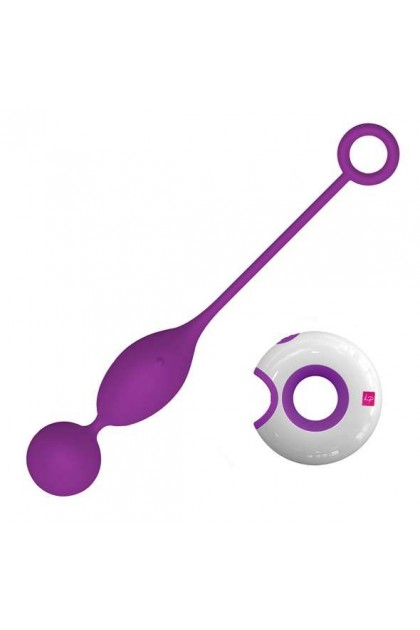 Boules de geisha télécommandé violet julia - Love Shop Avenue