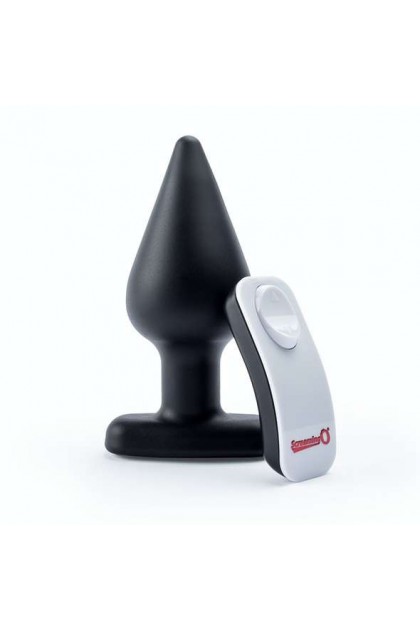PLUG VIBRANT NOIR TAILLE XL AVEC TELECOMMANDE SANS FIL