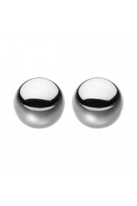 JEU DE 2 BOULES ANALES EN ACIER INOXYDABLE - DIAMÈTRE 2 CM