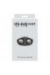 JEU DE 2 BOULES ANALES EN ACIER INOXYDABLE - DIAMÈTRE 2 CM