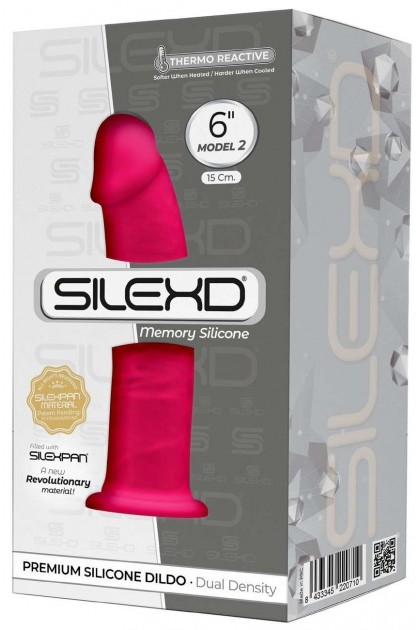 GODE RÉALISTE ROSE DOUBLE DENSITÉ N° 2 - 15 CM