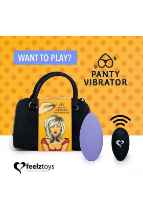 CULOTTE VIBRANTE TÉLÉCOMMANDÉ PANTY VIBRATOR VIOLET