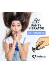 Culotte vibrante télécommandé panty vibrator violet