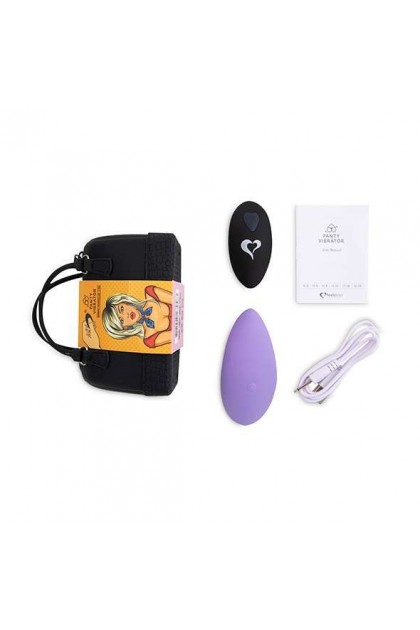 CULOTTE VIBRANTE TÉLÉCOMMANDÉ PANTY VIBRATOR VIOLET