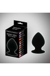 Plug anal xtra large en silicone - NOIR - BR145 - Love Shop Avenue