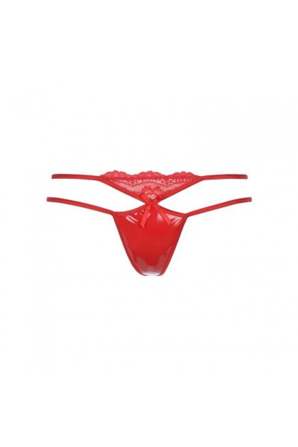 STRING ROUGE CRANBERRY MUFFIN V-7828- AXAMI - XL