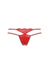 STRING ROUGE CRANBERRY MUFFIN V-7828- AXAMI - XL