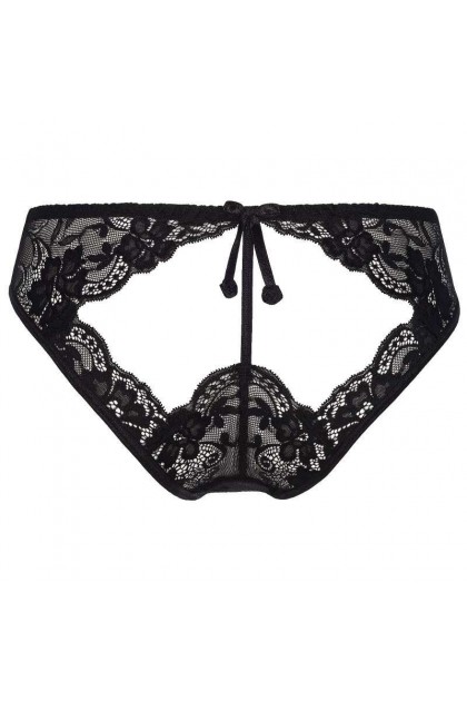 CULOTTE NOIRE BRIEFS AXAMI V-8243 - L