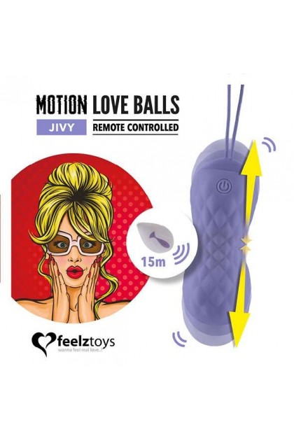 Love balls motion control télécommandés jivy - Love Shop Avenue
