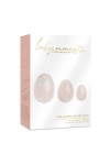 COFFRET 3 OEUFS YONI ROSE QUARTZ (L-M-S)