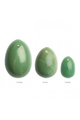 COFFRET 3 OEUFS YONI JADE (L-M-S)