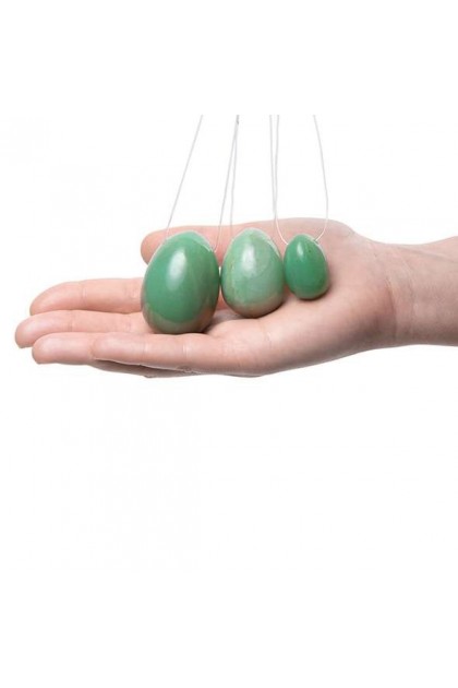 COFFRET 3 OEUFS YONI JADE (L-M-S)
