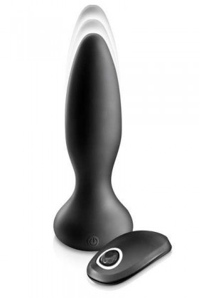 PLUG ANAL VIBRANT VA-ET-VIENT TÉLÉCOMMANDÉ USB