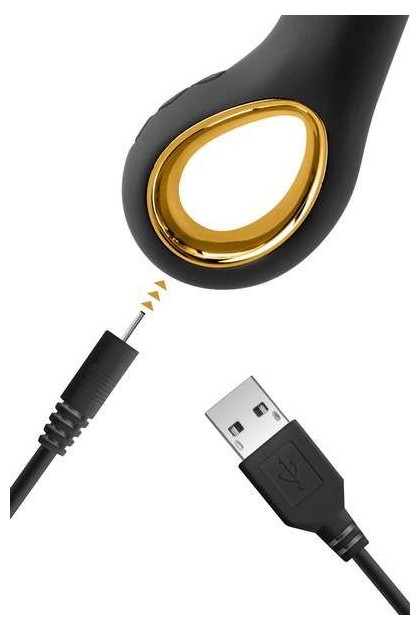 VIBROMASSEUR RABBIT DE LUXE USB 10 PROGRAMMES