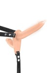 Double gode ceinture chair vibrant en silicone usb - Love Shop Avenue