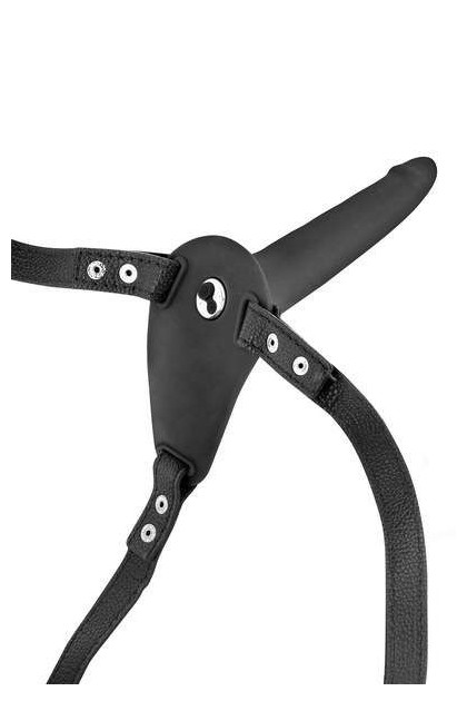 GODE CEINTURE NOIR VIBRANT EN SILICONE USB