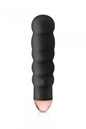 VIBROMASSEUR NOIR ONDULÉ 7 VITESSES USB