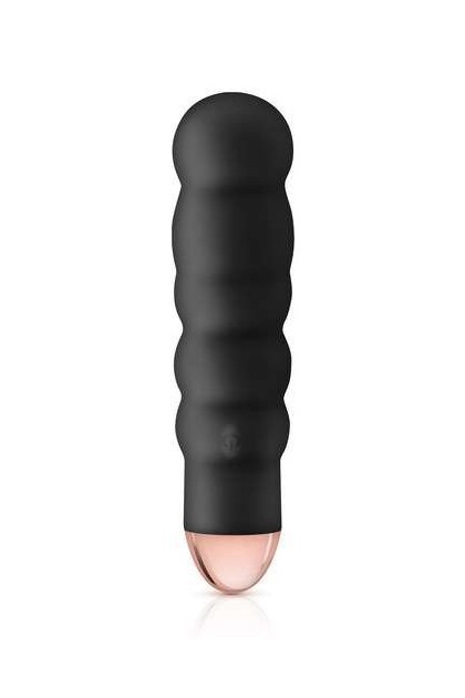 VIBROMASSEUR NOIR ONDULÉ 7 VITESSES USB