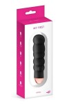 VIBROMASSEUR NOIR ONDULÉ 7 VITESSES USB