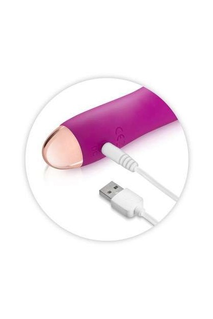 VIBROMASSEUR ROSE USB WATERPROOF