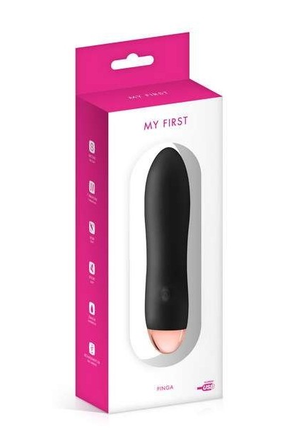 VIBROMASSEUR NOIR USB WATERPROOF