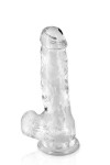 Gode jelly transparent m 17.5cm - Love Shop Avenue