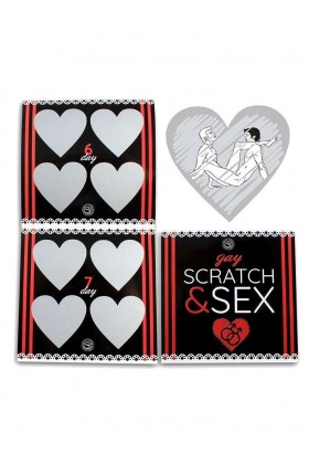SCRATCH & SEX COUPLE HOMME JEU À GRATTER