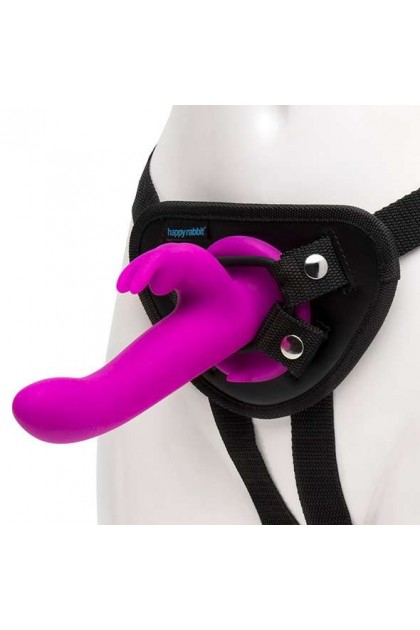 GODE CEINTURE VIBRANT AMOVIBLE RABBIT VIOLET RECHARGEABLE
