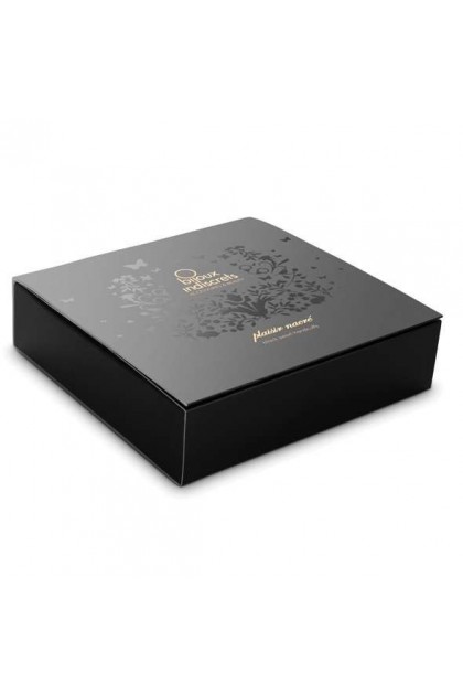 MENOTTES EN PERLES NOIR PLAISIR NACRÉ