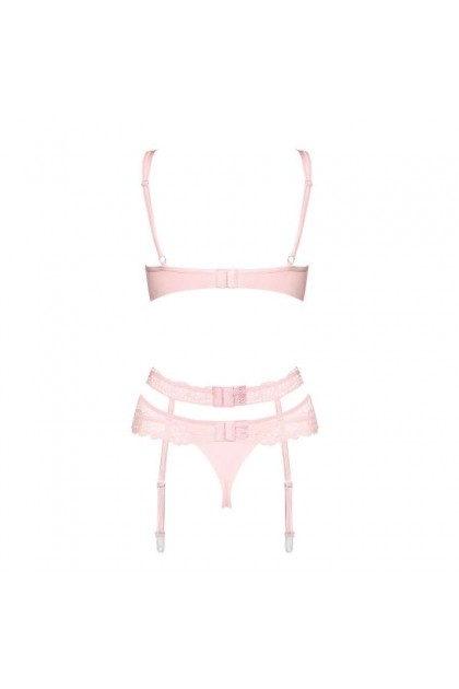 ENSEMBLE LINGERIE HEARTINA SET - QUARTZ ROSE - L/XL
