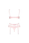 Ensemble lingerie heartina set - QUARTZ ROSE - L/XL