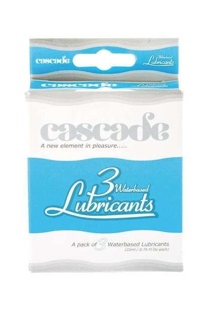 PACK DE 3 RECHARGES LUBRIFIANTS - CASCADE