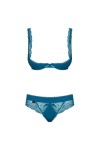 ENSEMBLE LINGERIE 2 PIÈCES MIAMOR SET - TURQUOISE - S/M