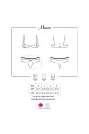 ENSEMBLE LINGERIE 2 PIÈCES MIAMOR SET - TURQUOISE - S/M
