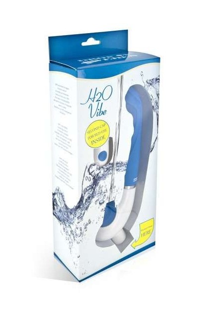 VIBROMASSEUR H2O VIBE BLEU WATERPROOF