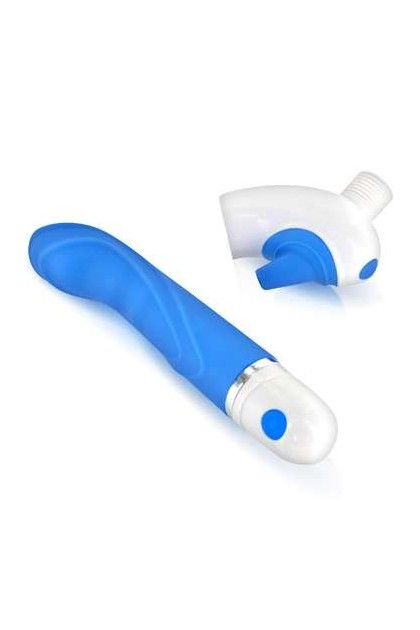 VIBROMASSEUR H2O VIBE BLEU WATERPROOF