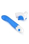 VIBROMASSEUR H2O VIBE BLEU WATERPROOF