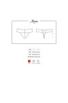 STRING MIAMOR THONG -  GRENAT - S/M