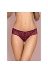 STRING MIAMOR THONG -  GRENAT - S/M