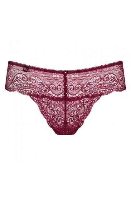STRING MIAMOR THONG -  GRENAT - S/M