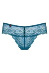 STRING MIAMOR THONG -  TURQUOISE - S/M