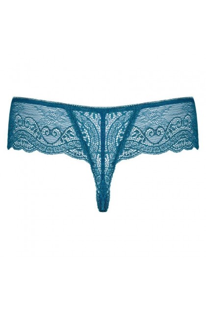 STRING MIAMOR THONG -  TURQUOISE - S/M